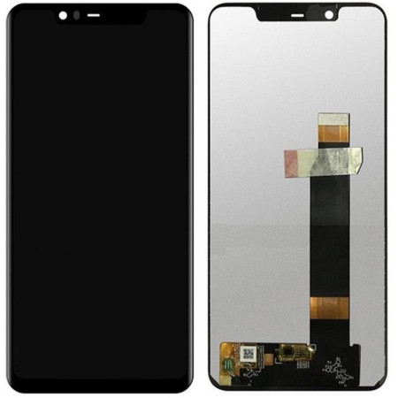 Дисплей с сенсорным экраном (модуль) Nokia 5.1 Plus, черный