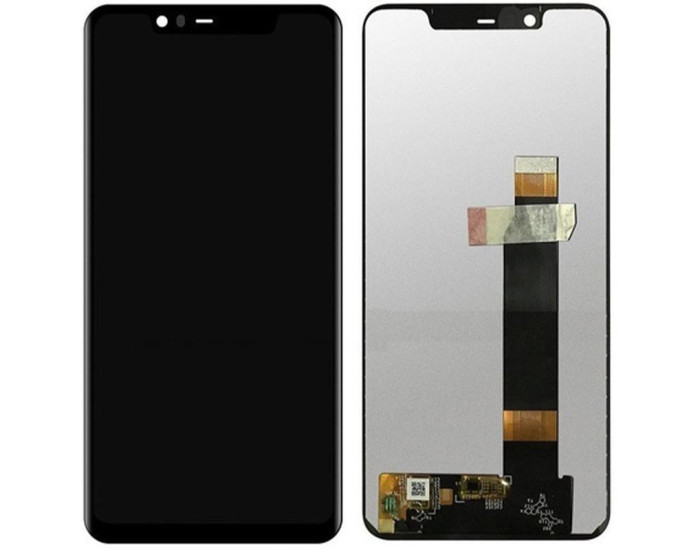 Дисплей с сенсорным экраном (модуль) Nokia 5.1 Plus, черный