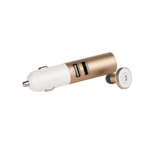 Беспроводная Bluetooth гарнитура Remax RB-T11C (White  Gold)