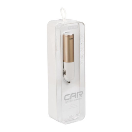 Беспроводная Bluetooth гарнитура Remax RB-T11C (White \ Gold)