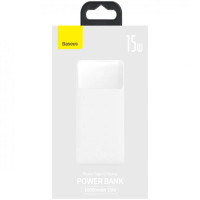 Портативная батарея (Power Bank) Baseus Bipow Digital Display Power bank 10000mAh 15W Overseas Edition (PPBD050002) White