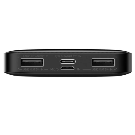 Портативная батарея (Power Bank) Baseus Bipow Digital Display Power bank 10000mAh 15W Overseas Edition (PPBD050001) Black