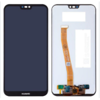 Дисплей з сенсорним екраном (модуль) Huawei P20 Lite, ANE-L21, ANE-LX1, чорний, переклеювання