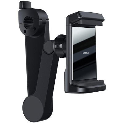 Автотримач з Бездротовий зарядкою Baseus Wireless Charger Energy Storage Backseat Holder (WXHZ-01) (Чорний / Black)