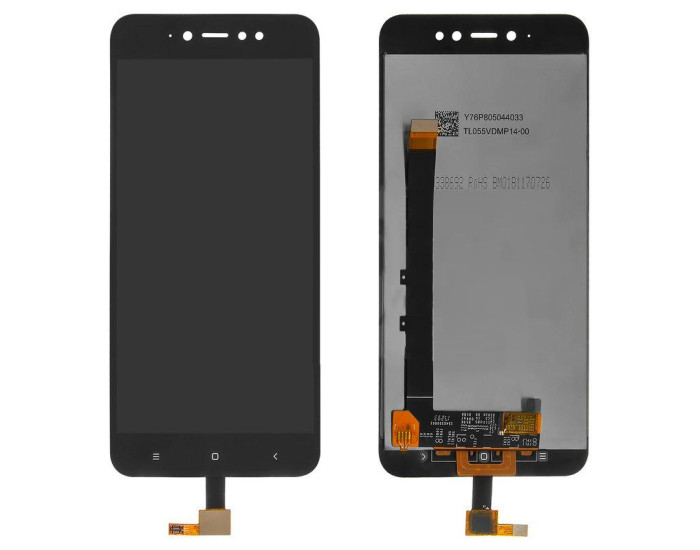 Дисплей з сенсорним екраном (модуль) Xiaomi Redmi Note 5A Prime, чорний