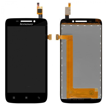 Дисплей с сенсорным экраном (модуль) Lenovo S650, черный