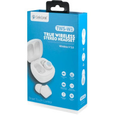 Беспроводные наушники Bluetooth Celebrat W1 (Белый / White)