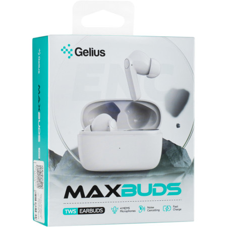 Беспроводные наушники TWS Gelius MaxBuds GP-TWS025 Black
