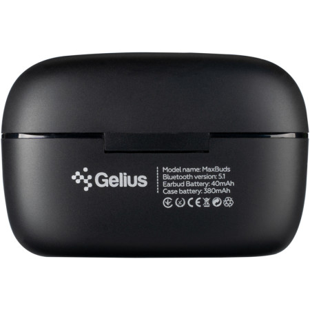 Беспроводные наушники TWS Gelius MaxBuds GP-TWS025 Black