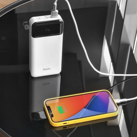 Портативная батарея (Power Bank) Hoco J102A Cool Figure 20W (PD+QC3.0) 20000mAh черный