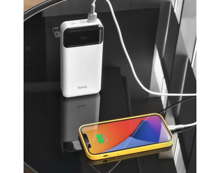 Портативная батарея (Power Bank) Hoco J102A Cool Figure (PD20W+QC3.0) 20000mAh, черный 