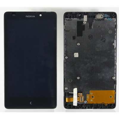 Дисплей з сенсорним екраном (модуль) Nokia 6.1 Plus, X6 (2018), чорний
