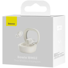 Беспроводные наушники Bluetooth Baseus Bowie WM02 True Wireless Earphones Creamy White