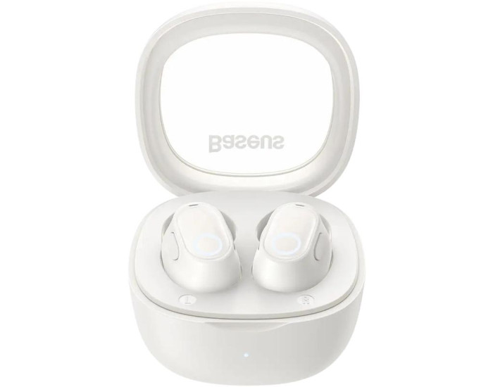 Беспроводные наушники Bluetooth Baseus Bowie WM02 True Wireless Earphones Creamy White