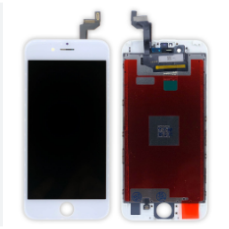 Дисплей с сенсорным экраном (модуль) iPhone 6S, белый, переклейка (Класс А)