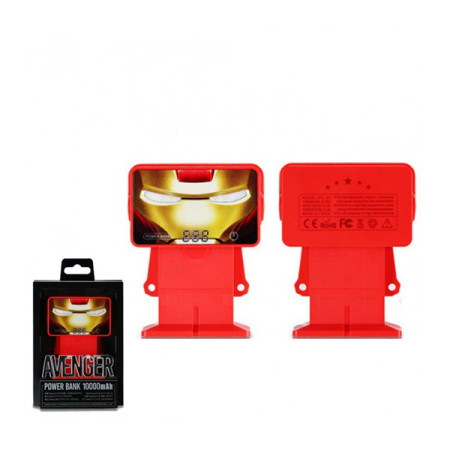 Портативная батарея (Power Bank) Remax RPL-20 10000mAh Iron man