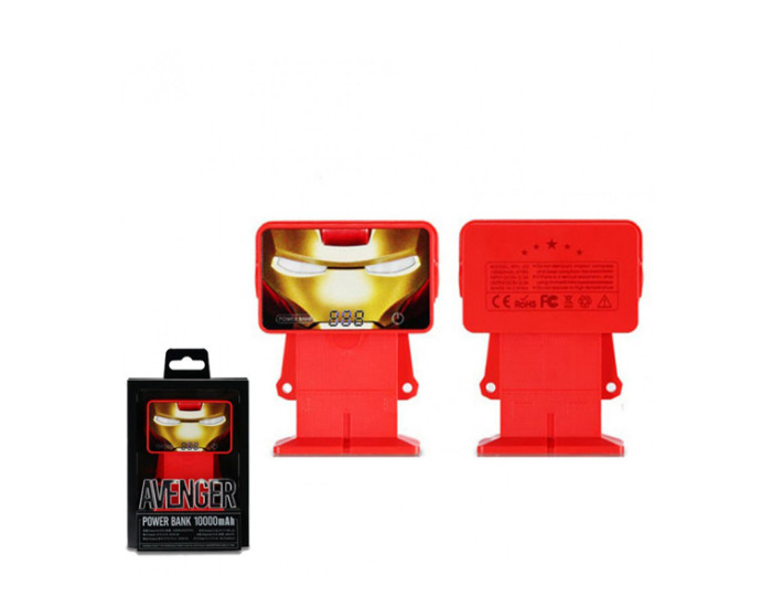Портативна батарея (Power Bank) Remax RPL-20 10000mAh Iron man