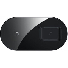 Беспроводная зарядка Baseus Simple 2in1 Pro Edition (WXJK-C01) (Phone + Pods) (черный \ Black)