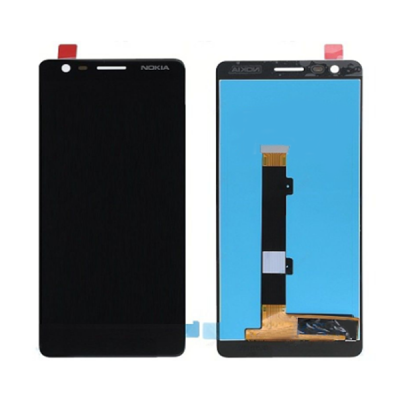 Дисплей з сенсорним екраном (модуль) Nokia 3.1,TA-1063, TA-1057, чорний, оригінал