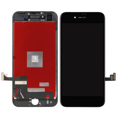 Дисплей з сенсорним екраном (модуль) iPhone 8, iPhone SE 2020, чорний, переклеювання