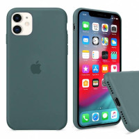 Чохол-силікон Leather Prime Case iPhone 11 Green