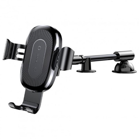 Автодержатель Baseus Heukji Wireless Gravity Car Mount (WXZT-01) Black