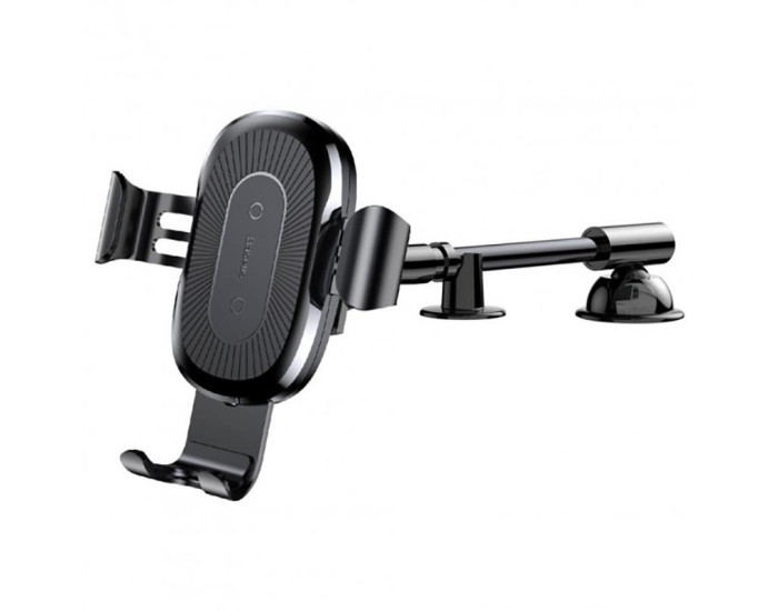 Автодержатель Baseus Heukji Wireless Gravity Car Mount (WXZT-01) Black
