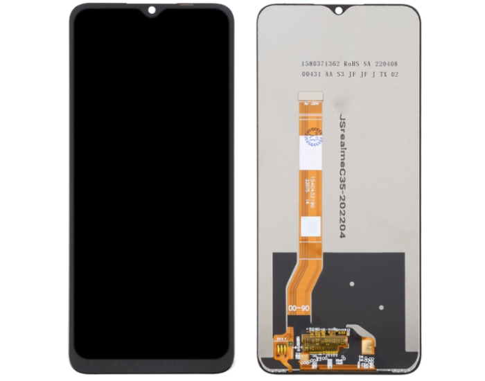 Дисплей с сенсорным экраном (модуль) Oppo A57s /A17 /A17k /A57 /A77 /A77s, черный, оригинал