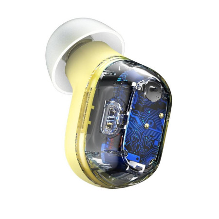 Беспроводные Наушники Bluetooth Baseus Encok True Wireless Earphones WM01 (NGWM01-0Y) Yellow