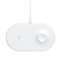 Беспроводная зарядка Baseus Smart 2in1 (Phone/Watch) White