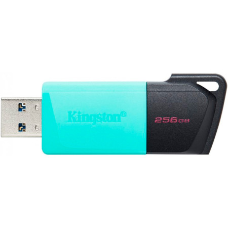 Флешка USB 3.2 Kingston 256Gb DT Exodia M (Black/Teal) (Класс B)