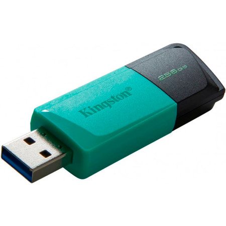 Флешка USB 3.2 Kingston 256Gb DT Exodia M (Black/Teal) (Класс B)