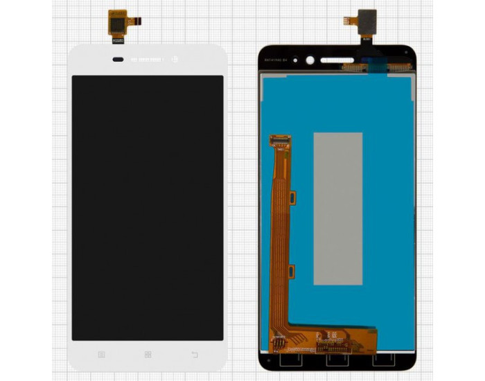 Дисплей с сенсорным экраном (модуль) Lenovo S60, белый