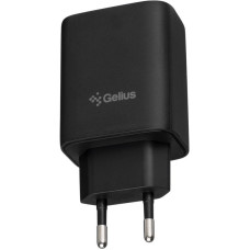 Мережеве зарядний пристрій Gelius Power Pulse 65W GP-HC057 USB+2Type-C (QC/PD/PPS) Black