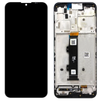 Дисплей с сенсорным экраном (модуль) Motorola XT2127 Moto G10, черный с рамкой
