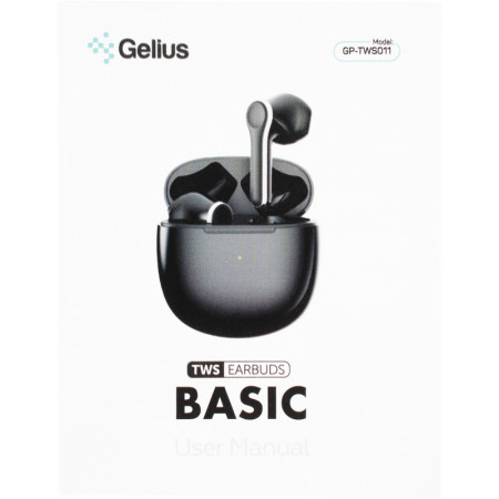 Беспроводные наушники Bluetooth Headset Gelius Pro Basic GP-TWS011 (Розовый / Pink)