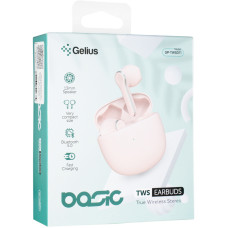 Беспроводные наушники Bluetooth Headset Gelius Pro Basic GP-TWS011 (Розовый / Pink)