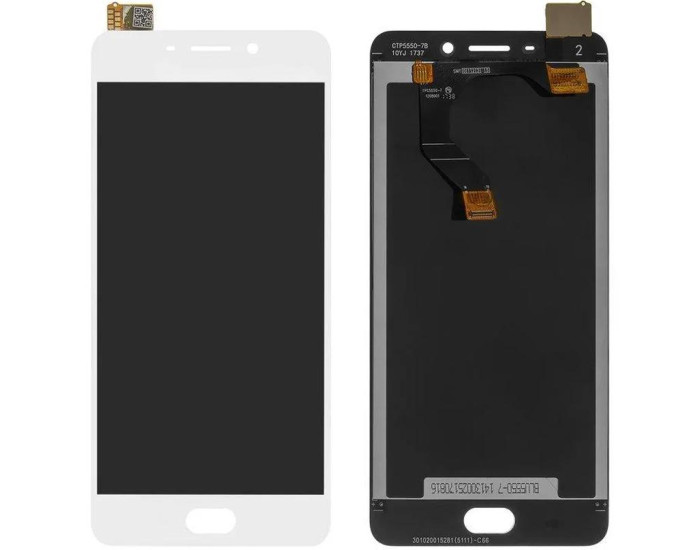 Дисплей с сенсорным экраном (модуль) Meizu M6 Note, M721H, белый