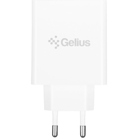 Сетевое зарядное устройство Gelius X-Duo PRO (GP-HC053) с кабелем (Type-C/Type-C) (45W) Белый