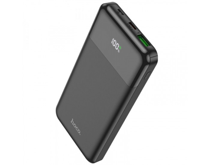 Портативная батарея (Power Bank) Hoco J102 Cool Figure 10000mAh (PD+QC3.0) Black