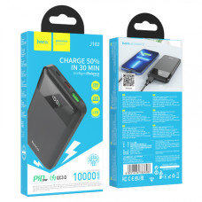 Портативная батарея (Power Bank) Hoco J102 Cool Figure 10000mAh (PD+QC3.0) Black