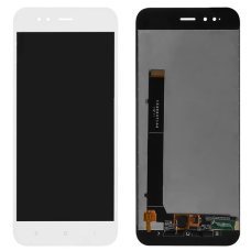 Дисплей з сенсорним екраном (модуль) Xiaomi Mi 5X, Mi A1, білий, High Copy