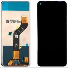 Дисплей з сенсорним екраном (модуль) Tecno Spark 7 Pro KF8 / Camon 17 CG6 / Camon 18i, чорний