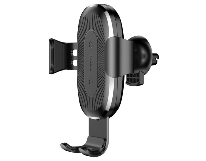 Автотримач з Бездротовий зарядкою Baseus Wireless Fast Charger Gravity Car Mount (WXYL-A01) (Чорний / Black)