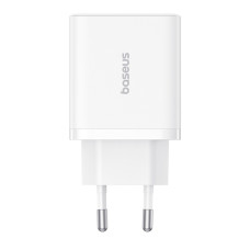 Мережеве зарядний пристрій Baseus Cube Fast Charger 2U+C 30W EU Cluster (P10111402213-00) Білий