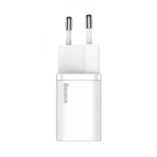 Сетевое зарядное устройство Baseus Cube Fast Charger (Type-C+USB-A) 30W EU Cluster (P10111404213-00) (Белый \ White)