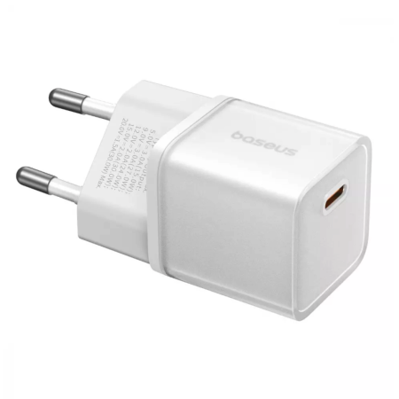 Сетевое зарядное устройство Baseus GaN5S 30W 1Type-C (P10162504213-00) White