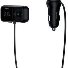 Автомобильный FM-Модулятор Baseus T-Typed S16 Bluetooth MP3/Charger (CCTM-E01) Black