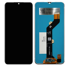 Дисплей з сенсорним екраном (модуль) Tecno Spark 8 KG6/ Infinix Hot 10i, чорний