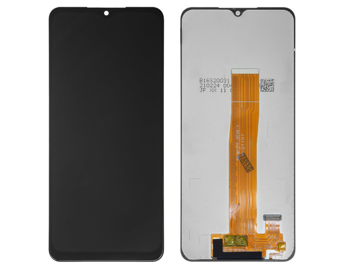 Дисплей с сенсорным экраном (модуль) Samsung A022 A02 /A326 A32 5G /M127 M12, REV01, черный, оригинал